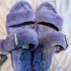 UGG Purple Fuzz Yeah Sandal